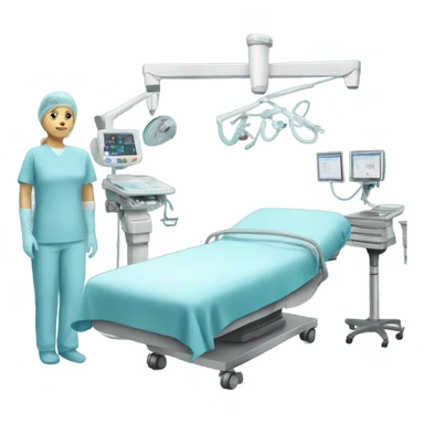 Operating room sticker