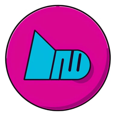 Minimalist sticker with white 'tt' letters on a black circle with cyan, magenta, and yellow dots below, NEW DROP text with street style influence sticker