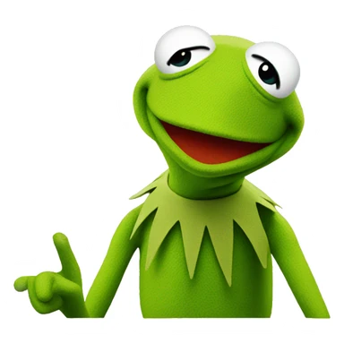 kermit meme sticker