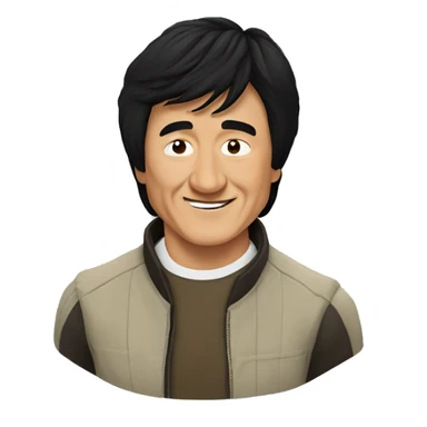 jackie chan sticker