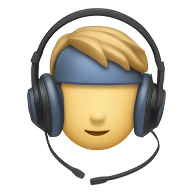 headset with mice sticker