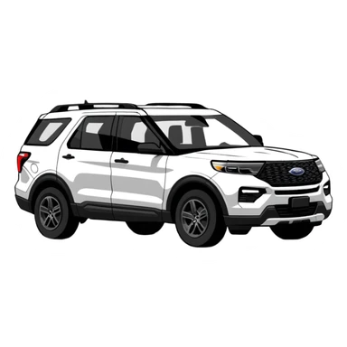 Ford Explorer SUV sticker