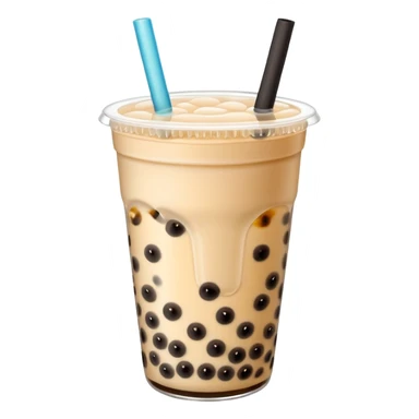 Bubble tea sticker