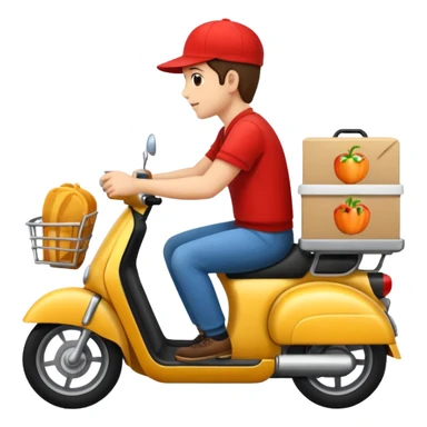 
Free food Delivery sticker
