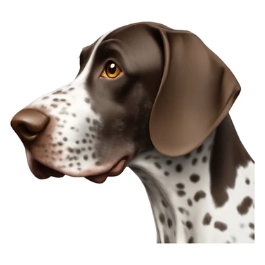 German shorthair pointer dog  sticker