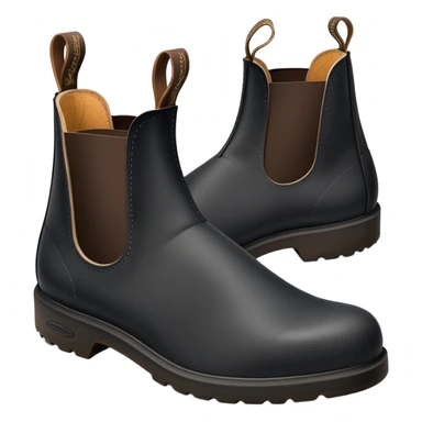 Blundstone black Chelsea boots  sticker