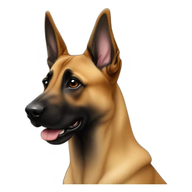 belgian-malinois-puppy sticker