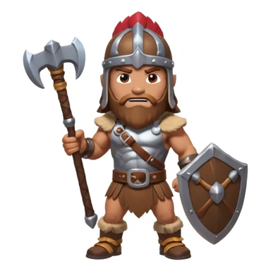 Clash Royale barbarian sticker