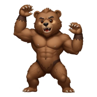 werebear  dancing sticker