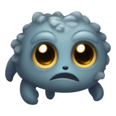 Cute cryptid sticker