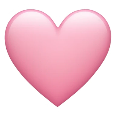 ligh pink heart sticker