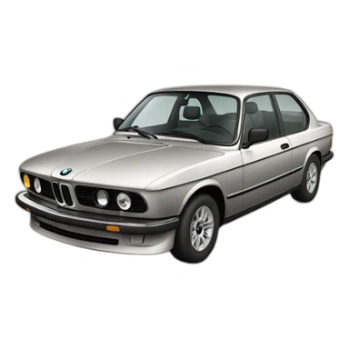 sad bmw auto sticker