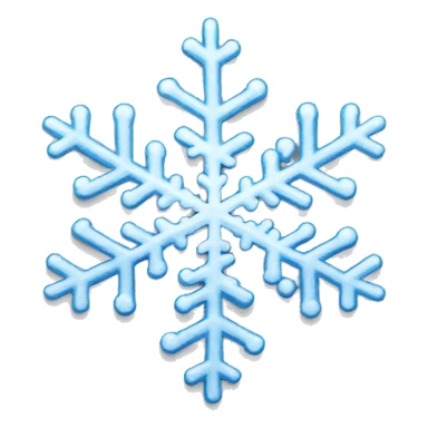 cute snowflake sticker