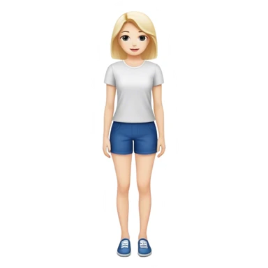 intimate indoor portrait of woman realistic full body sticker