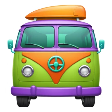 mystery machine sticker