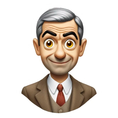mr bean sticker