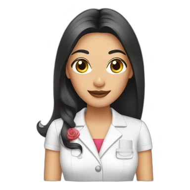 mexican nail technician sticker