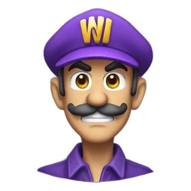 waluigi sticker