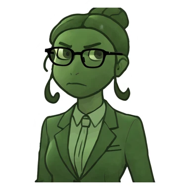 Girl boss annoyed  sticker