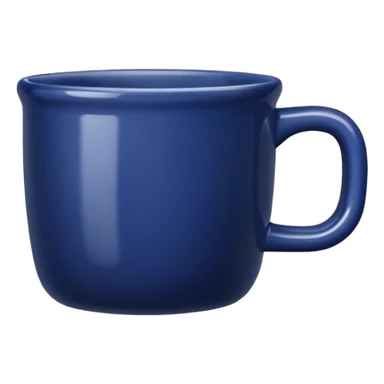 dark blue mug sticker
