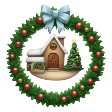 Christmas decor sticker