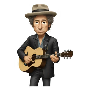 Bob Dylan sticker