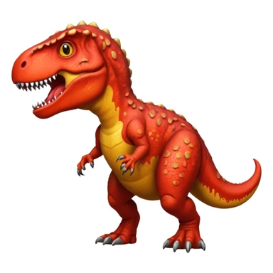 Bloody T-rex sticker