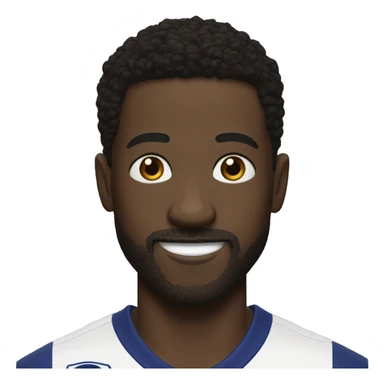 Dembele qui sourit  sticker