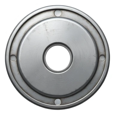 round metal survey marker disk. sticker