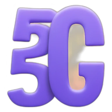 logo 5g sticker