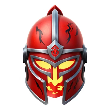 Ares legendary helmet object icon, ancient Greek helmet with glowing red runes, deep red energy glow, battle scars, epic fantasy style, 3D cartoon, mobile game icon style, centered, clean background, no text, no watermark

 sticker