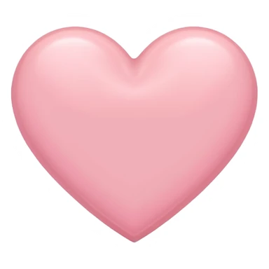 pastel pink heart sticker