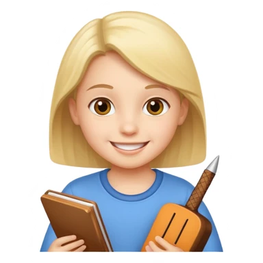 child chooses a hobby sticker