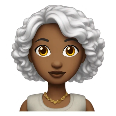 hulla girl doll sticker