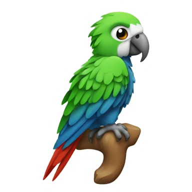 parrot animal sticker