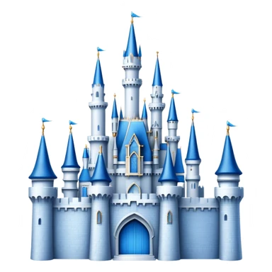 Disney castle sticker