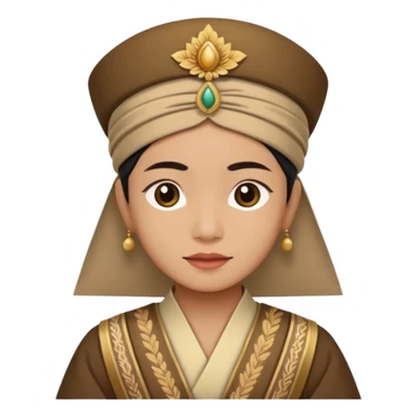 pakaian adat jogja (beskap dan blangkon) sticker