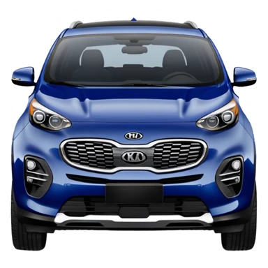 Kia Sportage 2021 dark Blue sticker