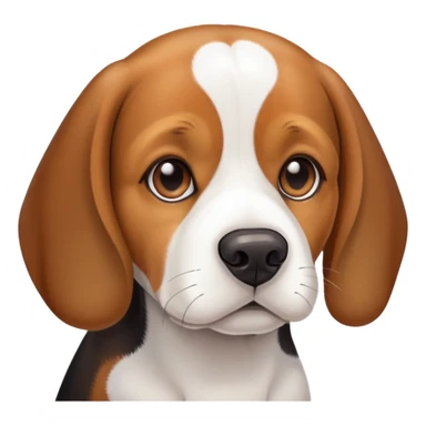 a beagle dog sticker