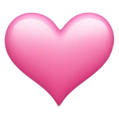 Pink heart sticker