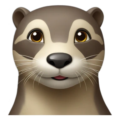 loutre qui supplie sticker