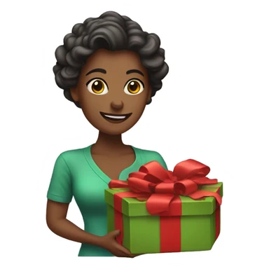 The festive mom gifting indulgence. sticker