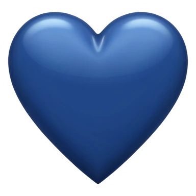 Navy heart sticker