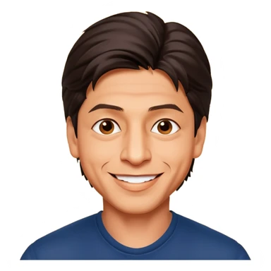 Shah rukh khan doing mew sticker