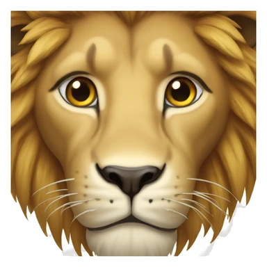 Lion enragé  sticker