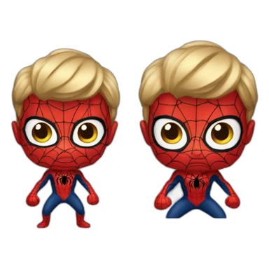 Spiderboy sticker