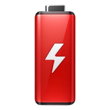 low battery icon apple sticker