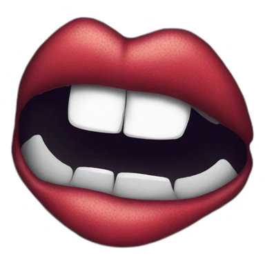Kiss rock sticker