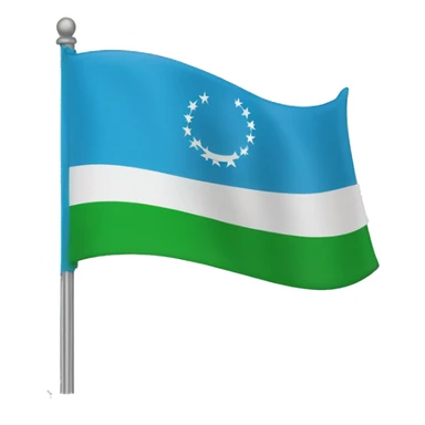 Flag East Turkistan  sticker