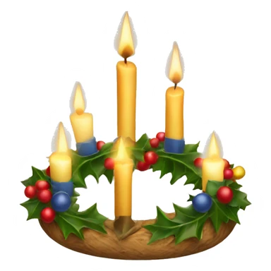 Adventskranz sticker